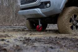 Rough Country Suspension Systems - Rough Country 6.5" Aluminum Winch Recovery Snatch Ring Red RS180 - Image 4