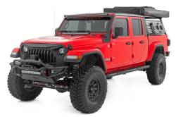 Rough Country Suspension Systems - Rough Country 4.5" Oval Tube Nerf Steps Black for 20-24 Gladiator JT 21015 - Image 4