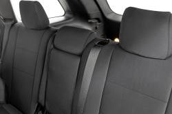 Rough Country Suspension Systems - Rough Country Front/Rear Seat Covers Black for 11-22 Grand Cherokee WK2 91046 - Image 5