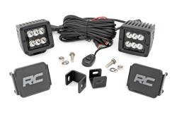 Rough Country Suspension Systems - Rough Country A-Pillar 2" LED Ditch Light Kit'spot for 22-25 Toyota Tundra 71071 - Image 1