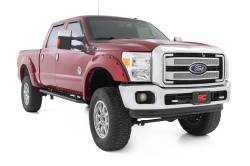 Rough Country Suspension Systems - Rough Country RPT2 Side Step Bars Black 09-16 Super Duty Crew 44009 - Image 2