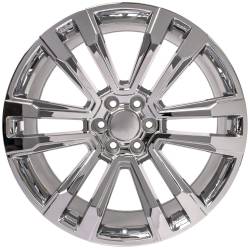OE Wheels LLC - OE Wheels CV44 24x10 6x5.5 24mm Chrome CV44-24100-6550-24C - Image 2