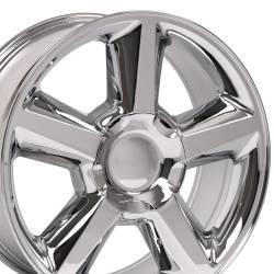 OE Wheels LLC - OE Wheels CV83 20x8.5 6x5.5 31mm Chrome CV83-20085-6550-31C - Image 1