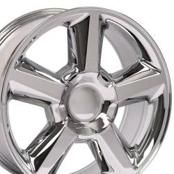 OE Wheels LLC - OE Wheels CV83 20x8.5 6x5.5 31mm Chrome CV83-20085-6550-31C - Image 3