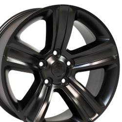 OE Wheels LLC - OE Wheels DG65 20x9 5x5.5 19mm Satin Black DG65-20090-5550-19B1 - Image 3