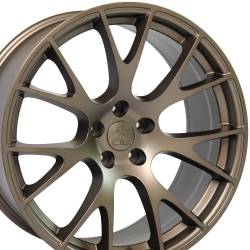 OE Wheels LLC - OE Wheels DG69 22x10 5x5.5 25mm Bronze DG69-22100-5550-25BR - Image 1