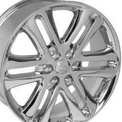OE Wheels LLC - OE Wheels FR76-22090-6135-44C FR76 22x9 6x135 44mm Chrome - Image 2
