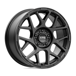 KMC - KMC Wheels KM708 BULLY 17x8 5x4.25 38mm Satin Black KM70878045738 - Image 1