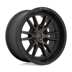 Fuel 1PC - Fuel Off Road D762 CLASH 18x9 6x120 1mm Matte Black D76218909450 - Image 1