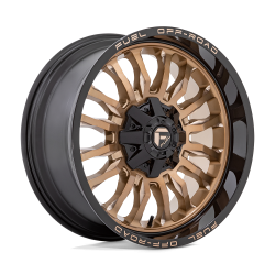 Fuel 1PC - Fuel Off Road D797 ARC 22x10 8x6.5 -18mm Platinum Bronze/Black D79722008247 - Image 1