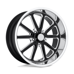 US Mag 1PC - US Mag Wheels U117 RAMBLER 17x8 5x4.75 1mm Gloss Black/Milled U11717806145 - Image 1