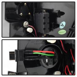 Spyder Auto - Spyder Auto 5070197 Black/Clear LED Taillights for 07-10 Jeep Grand Cherokee WK - Image 4