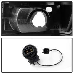 Spyder Auto - Spyder Auto 5070197 Black/Clear LED Taillights for 07-10 Jeep Grand Cherokee WK - Image 5