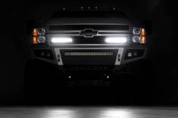 Rough Country Suspension Systems - Rough Country 70155 Front Mesh Grille Insert w/LED Black for 11-14 Silverado HD - Image 6