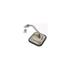 Rugged Ridge 11005.03 Mirror Head & Arm Stainless Steel Left Side