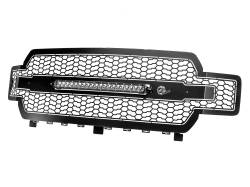 aFe Power Scorpion Lighted Replacement Grille Insert-Flat Black 79-21008L