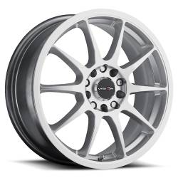 Vision Wheel - Vision Wheels 425 Bane 16x7 5x100/4.5 38mm Silver 425-6718HS38 - Image 1