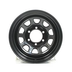 Vision Wheel - Vision Wheels 84H D Window 15x7 6x5.5 -6mm Black Gloss 84H5783NS - Image 2