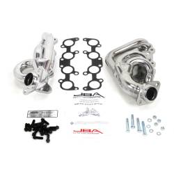JBA Racing Headers - JBA Headers 1.625" Shorty Stainless Headers-Silver Ceramic F150 5.0L 1688SJS - Image 1
