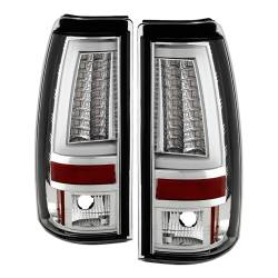 Spyder Auto - Spyder 5081902 Chrome/Clear LED Taillights for 03-06 Chevy Silverado - Image 1