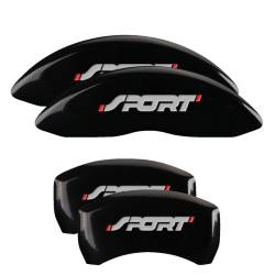 MGP Front/Rear Caliper Covers Gloss Black Ford Explorer 10229SSP1BK