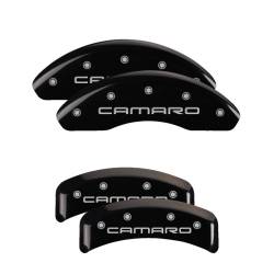 MGP Front/Rear Caliper Covers Gloss Black Chevrolet Camaro 14026SCA4BK