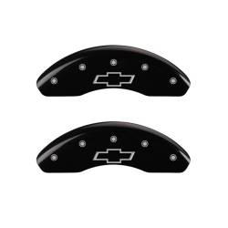 MGP Front Caliper Covers Gloss Black Chevrolet Sonic 14213FBOWBK