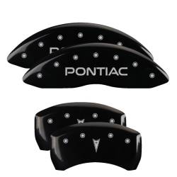MGP Front/Rear Caliper Covers Gloss Black Pontiac Firebird 18028SPONBK
