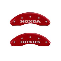 MGP Front Caliper Covers Red Hinda Fit 20208FHONRD
