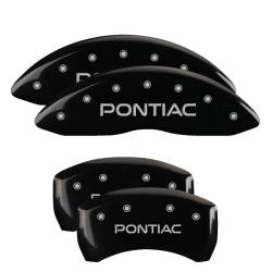 MGP Front/Rear Caliper Covers Gloss Black Pontiac Firebird 18028SPOPBK