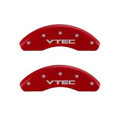 MGP Front Caliper Covers Red Honda Civic 20209FVTCRD
