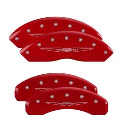 MGP Front/Rear Caliper Covers Red for Town & Country 32021SCW2RD