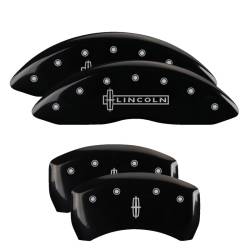 MGP Caliper Covers - MGP Front/Rear Caliper Covers Gloss Black Lincoln MKT 36020SLC1BK - Image 1