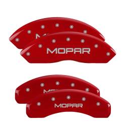 MGP Front/Rear Caliper Covers Red for Town & Country 32021SMOPRD