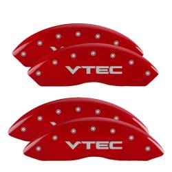 MGP Front/Rear Caliper Covers Red Acura RL 39015SVTCRD