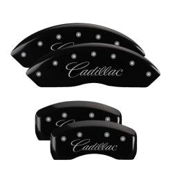 MGP Front/Rear Caliper Covers Gloss Black Cadillac CTS 35010SCADBK