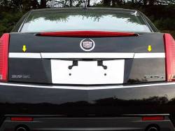 Quality Automotive Accessories - Quality Automotive LB48250 License Plate Bezel 08-13 Cadillac CTS - Image 1