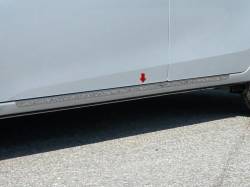 Quality Automotive Accessories - QAA TH14113 Stainless Rocker Panel Trim 2pc for 14-19 Toyota Corolla - Image 1