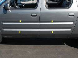 Quality Automotive Accessories - QAA TH25240 Stainless Rocker Panel Trim 8pc for 06-12 Honda Ridgeline - Image 1