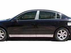 Quality Automotive Accessories - QAA TH25550 Stainless Rocker Panel Trim 8pc for 02-06 Nissan Altima - Image 1