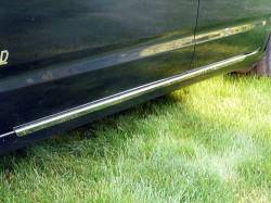 Quality Automotive Accessories - QAA TH24135 Stainless Rocker Panel Trim 2pc for 04-09 Toyota Prius - Image 1