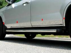 QAA TH21297 Stainless Rocker Panel Trim 8pc for 01-06 Acura MDX