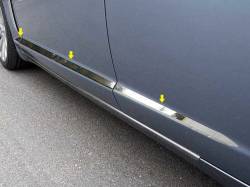 Quality Automotive Accessories - QAA TH29099 Stainless Rocker Panel Trim 6pc for 09-15 Jaguar XF - Image 1