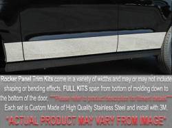 Quality Automotive Accessories - QAA TH38487 Stainless Rocker Panel Trim 8pc for 98-11 Mercury Grand Marquis - Image 1