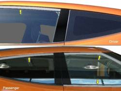 Quality Automotive Accessories - Quality Automotive WP13321 Window Accent Package for Hyundai Veloster - Image 1