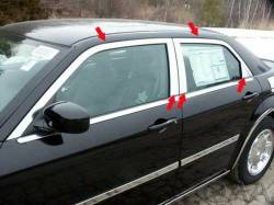 Quality Automotive Accessories - Quality Automotive WP45760 Window Accent Package for Chrysler 300 - Image 1