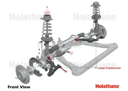 Nolathane - Nolathane REV029.0080 Front Right Lower Control Arm Assembly for 02-07 Lancer - Image 4