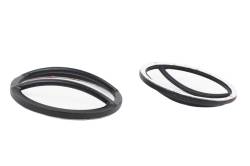 Kentrol - Kentrol 80009 Textured Black Front Marker Covers Pair for 07-18 Jeep Wrangler JK - Image 4