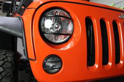 Kentrol - Kentrol 80009 Textured Black Front Marker Covers Pair for 07-18 Jeep Wrangler JK - Image 8