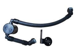 J&L Oil Separator Co - J&L Oil Separator 3.0 Passenger Side Mounted Oil Separator Black 3054P-B - Image 1